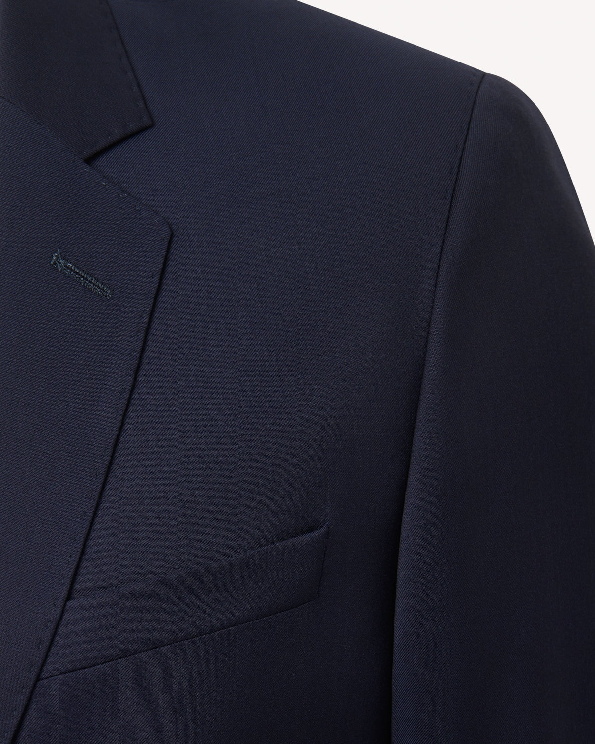 Kilgour SB1 KG Single Breasted Twill Suit Dark Navy