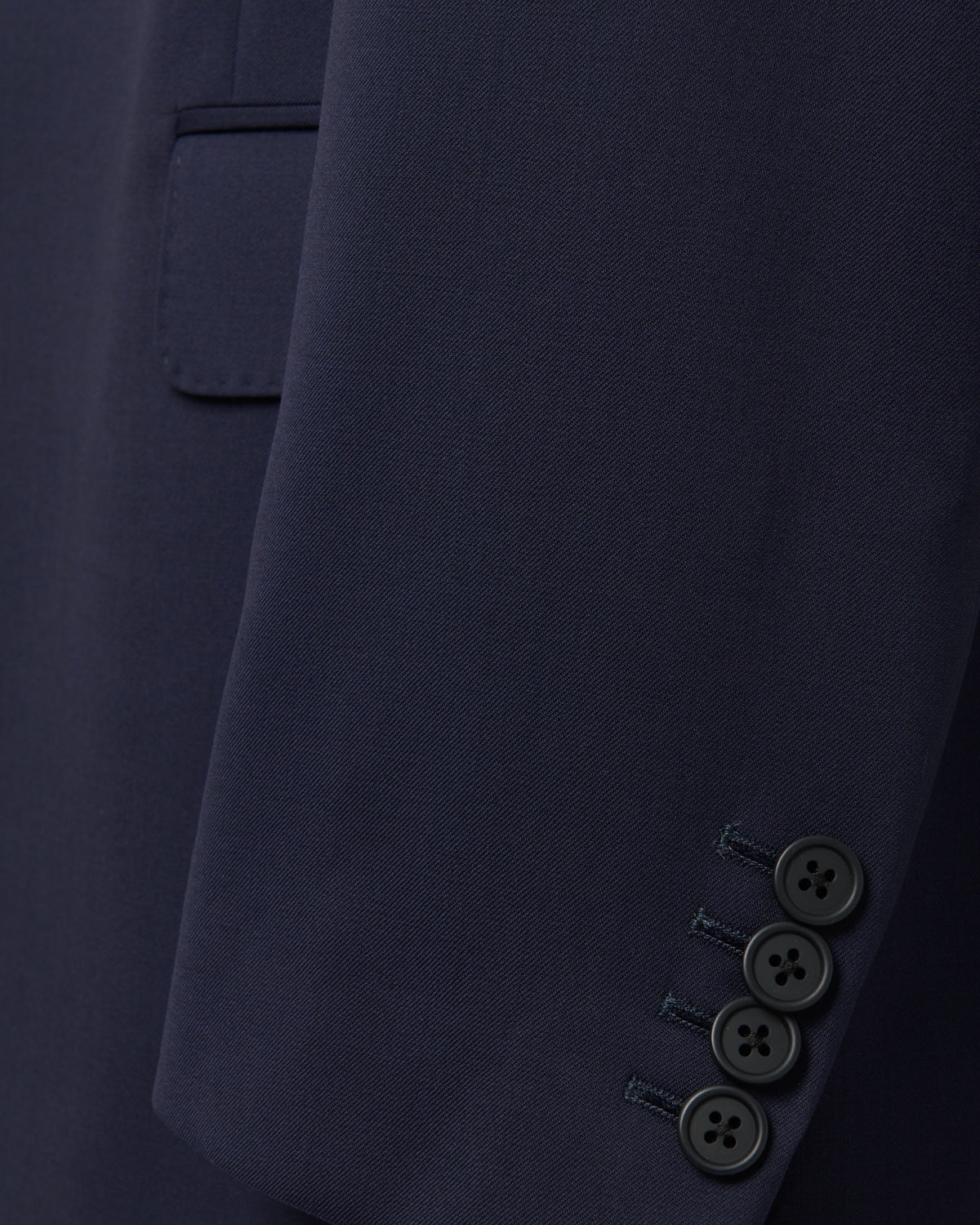 Kilgour SB1 KG Single Breasted Twill Suit Dark Navy