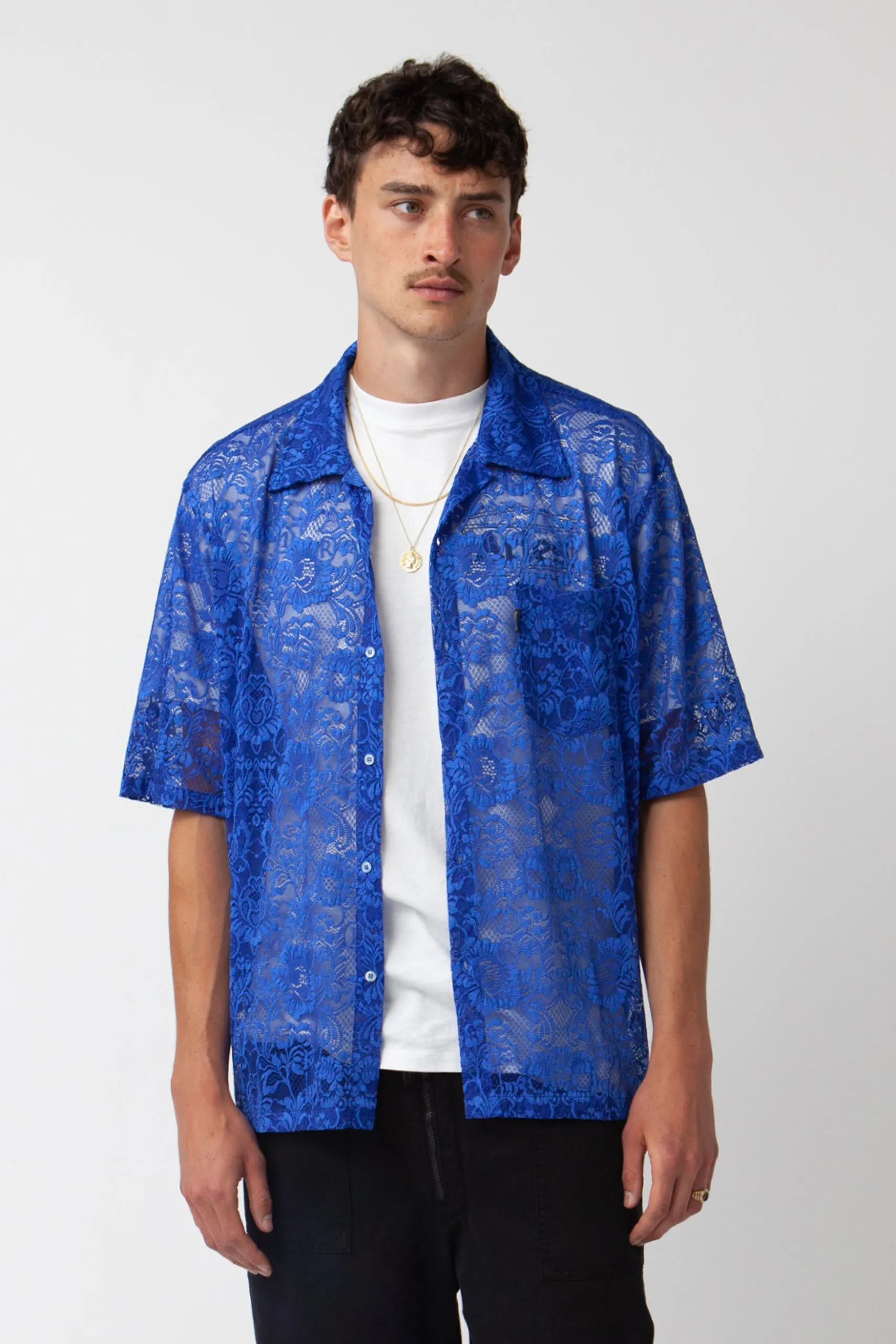 Lace Hawaiian Shirt