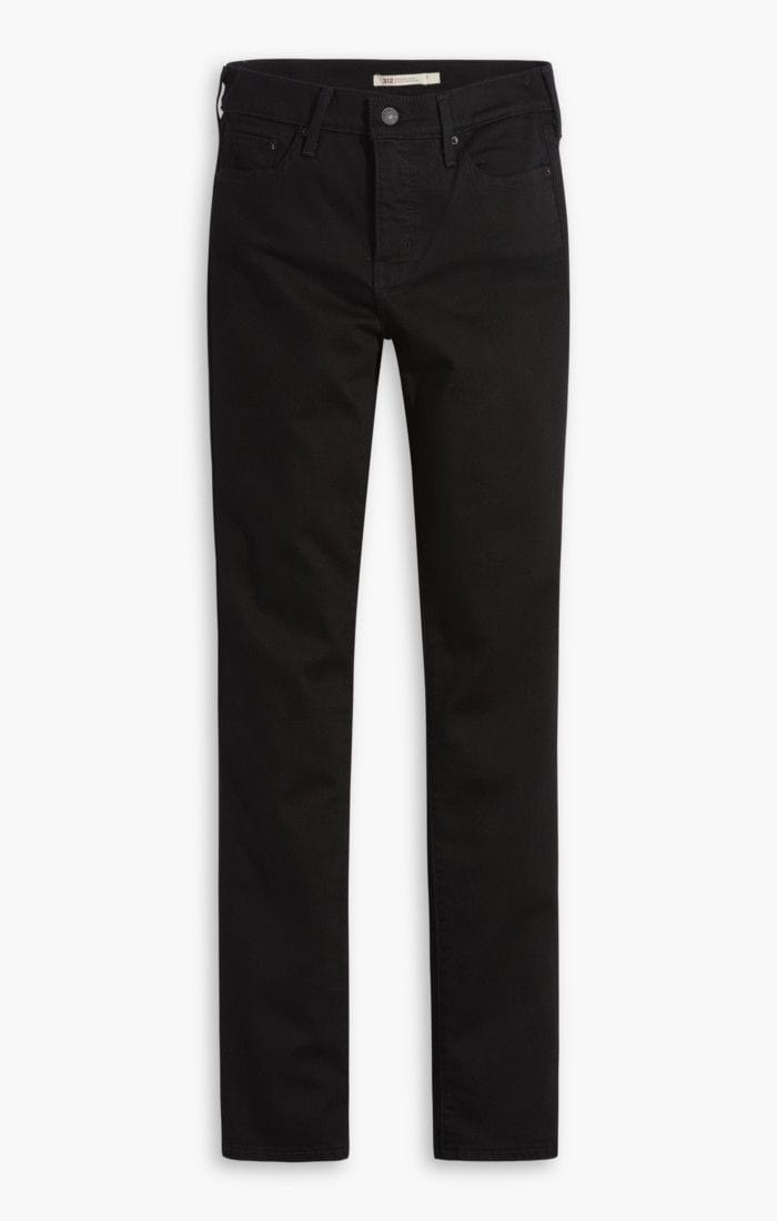 Levi's 312 Shaping Slim Black Jeans - 196270000