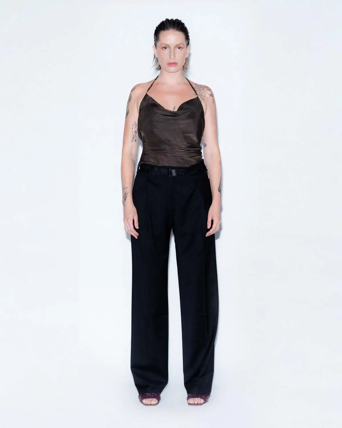 LUAN TROUSERS - black