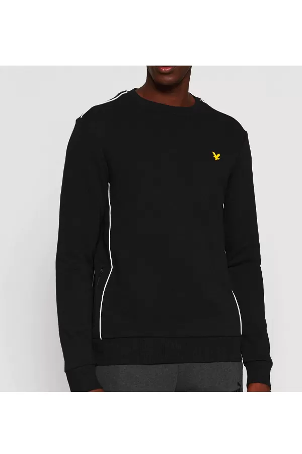 Lyle & Scott Pipe Sweatshirt Black