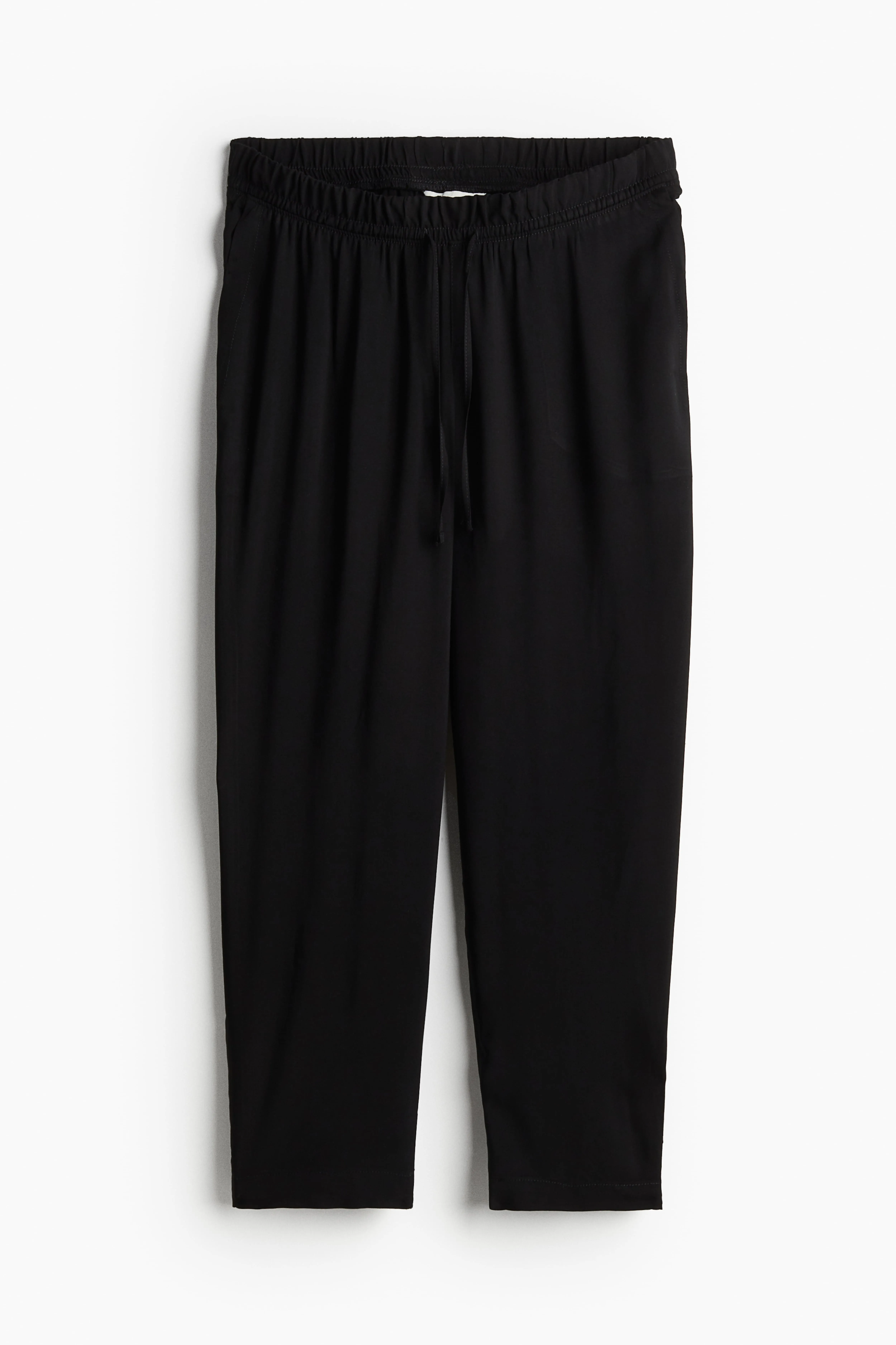 MAMA Before & After pull-on trousers - Low waist - Ankle length - Black - Ladies | H&M GB