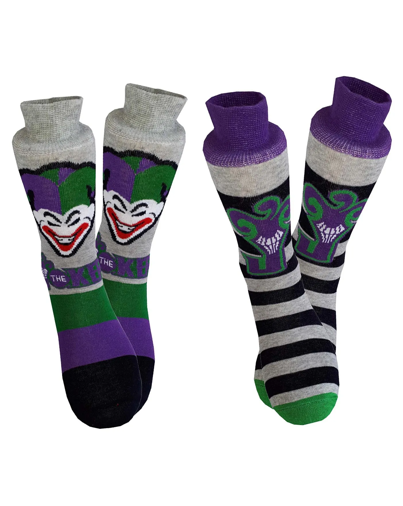 Mens Batman Joker 4pk Gift Socks