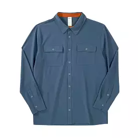 Men's Long Sleeve Tech Button Up