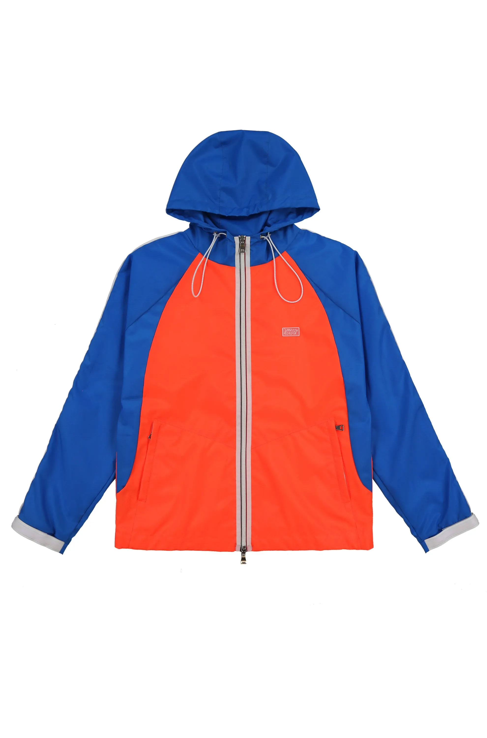 MIA Windbreaker (Electric Blue/ Neon Orange)