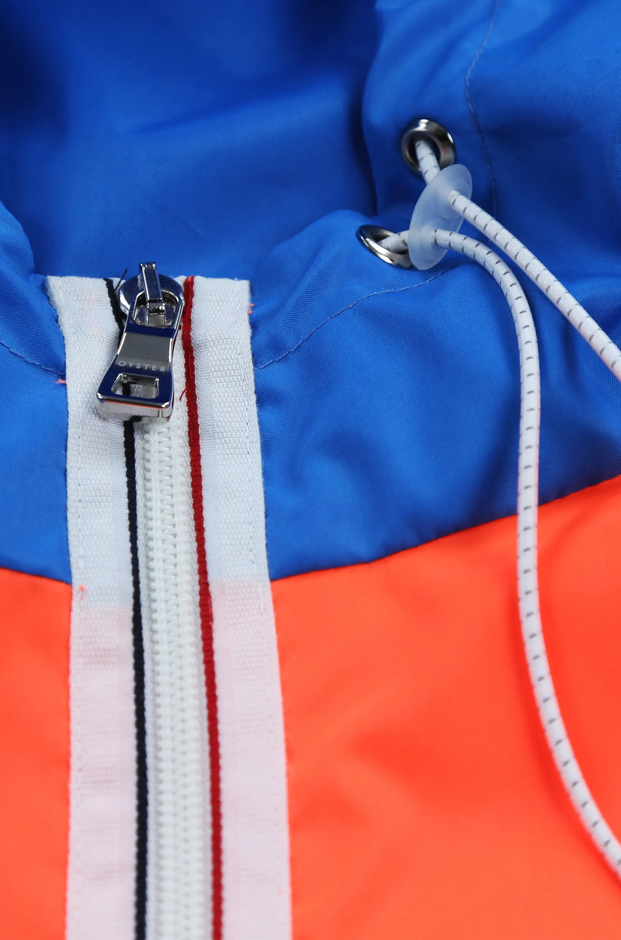 MIA Windbreaker (Electric Blue/ Neon Orange)