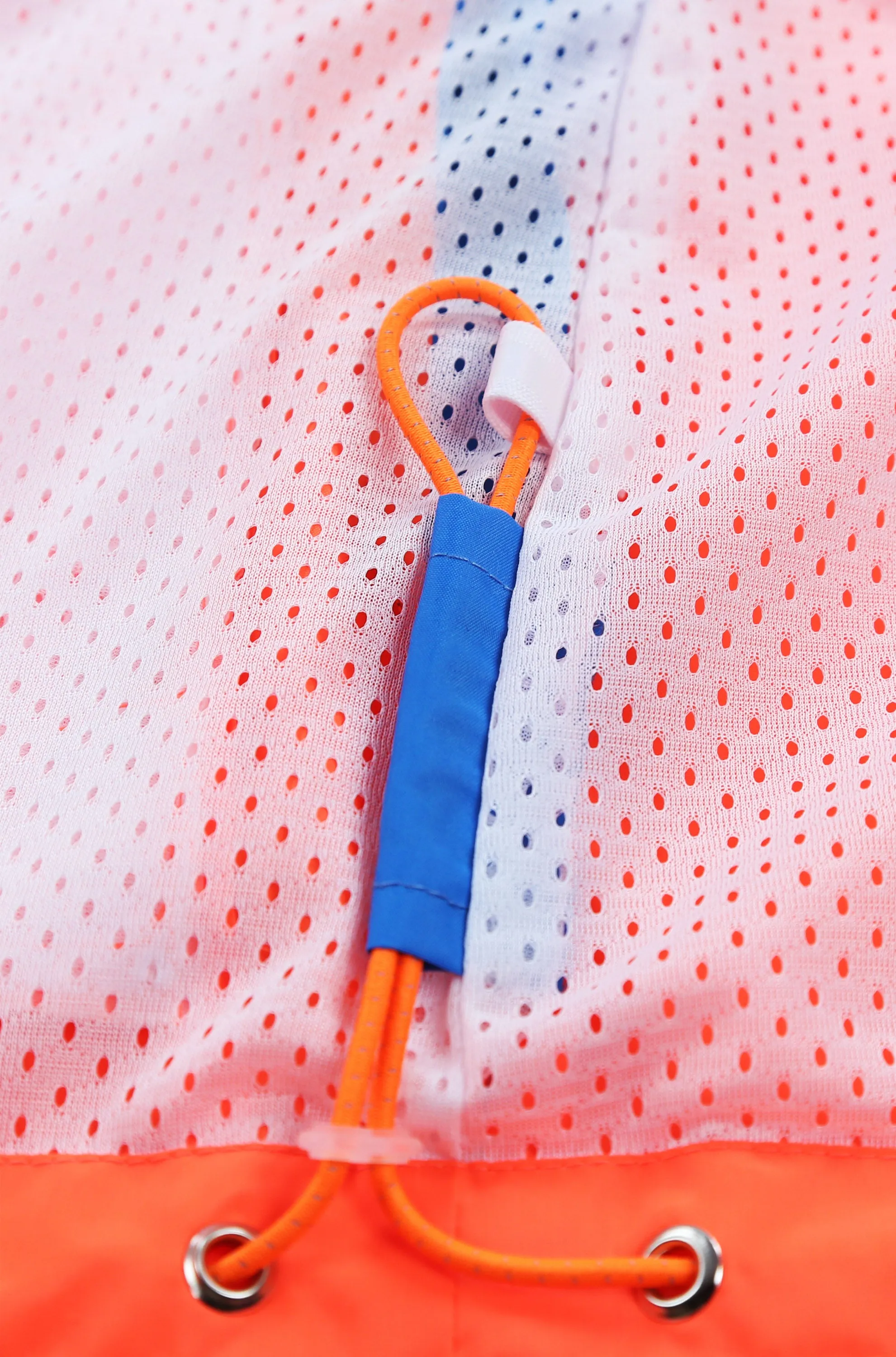 MIA Windbreaker (Electric Blue/ Neon Orange)