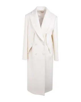 Michael Kors Collection Women Coat White 8 UK