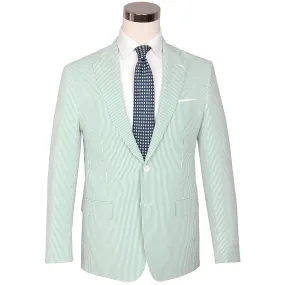 Mint Julep Green Seersucker Stretch Sport Coat | Seersucker Suit Separates