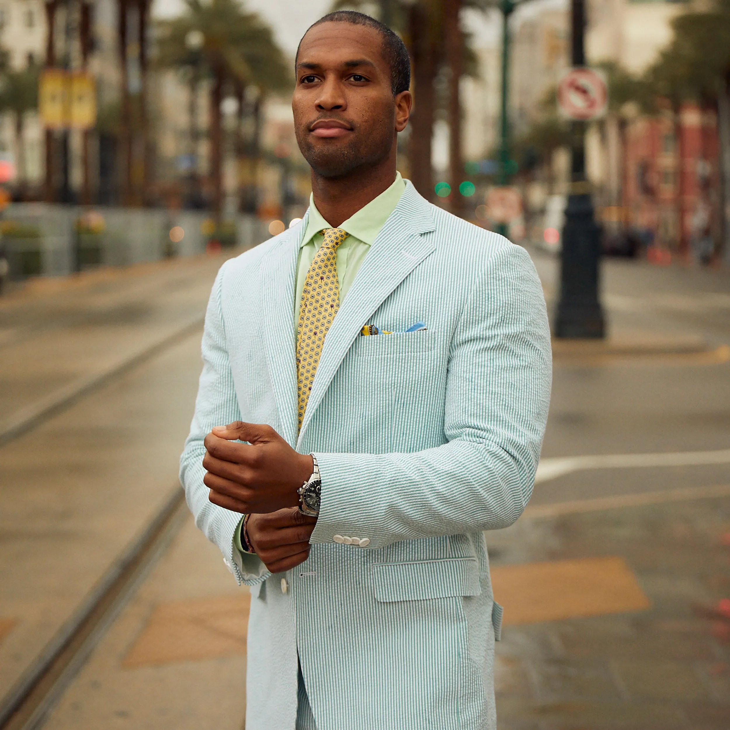 Mint Julep Green Seersucker Stretch Sport Coat | Seersucker Suit Separates