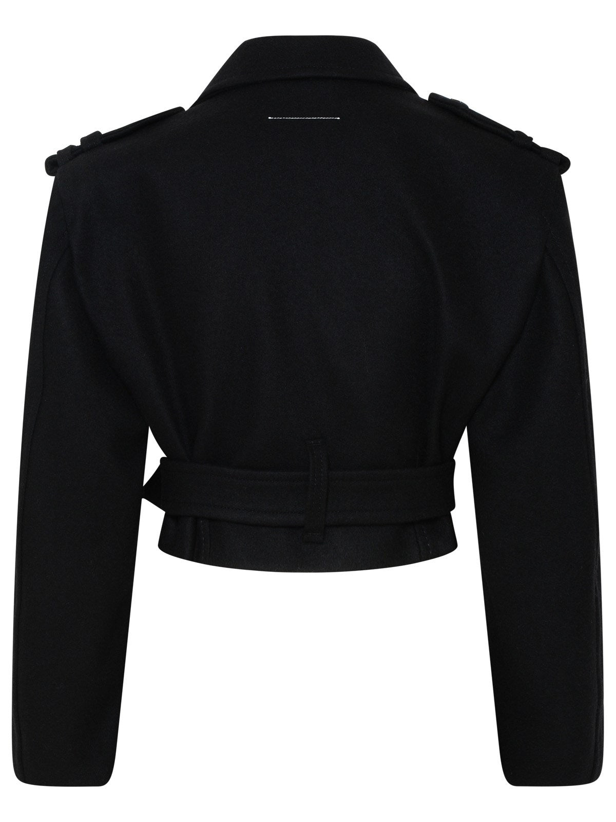 MM6 Maison Margiela Belted Cropped Jacket