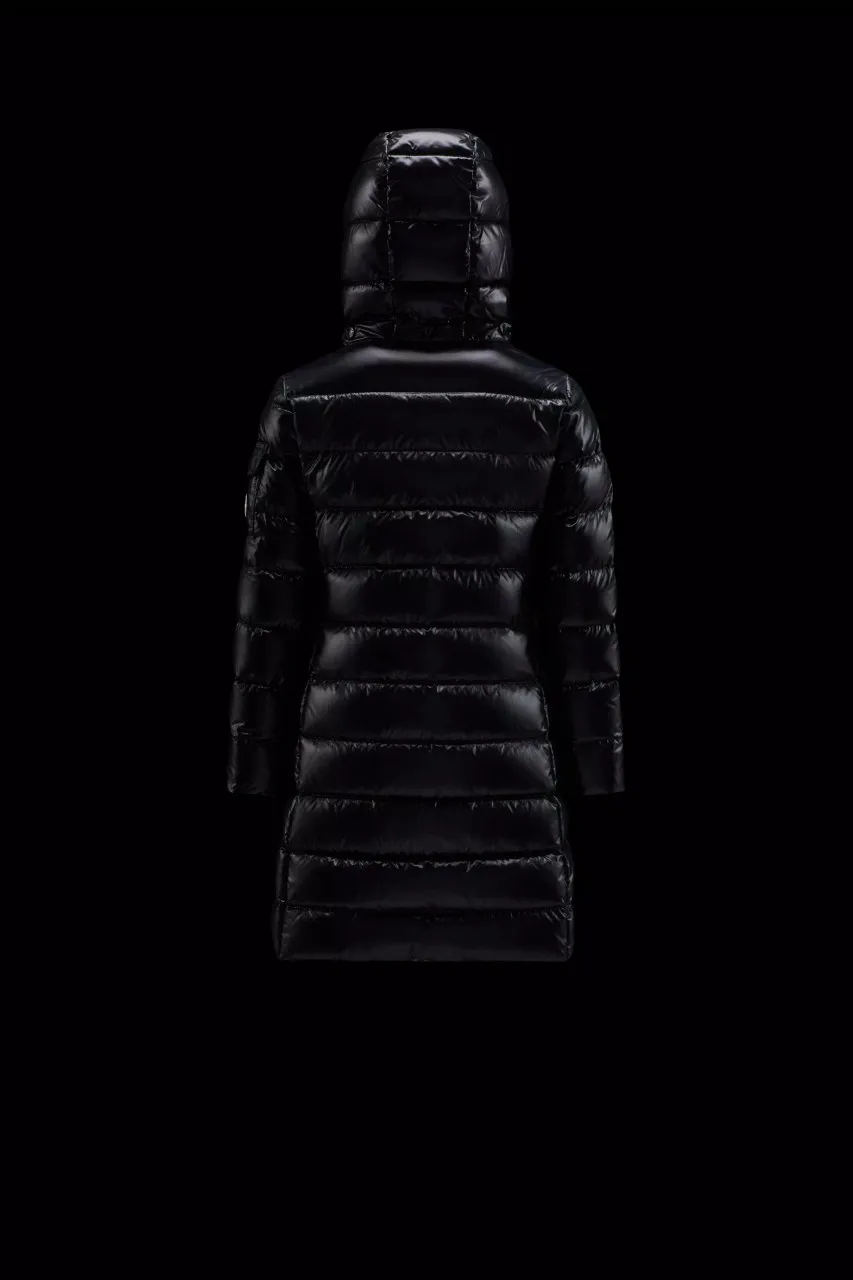 Moncler Moka Long Coat Black 24FW