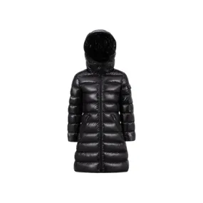 Moncler Moka Long Coat Black 24FW