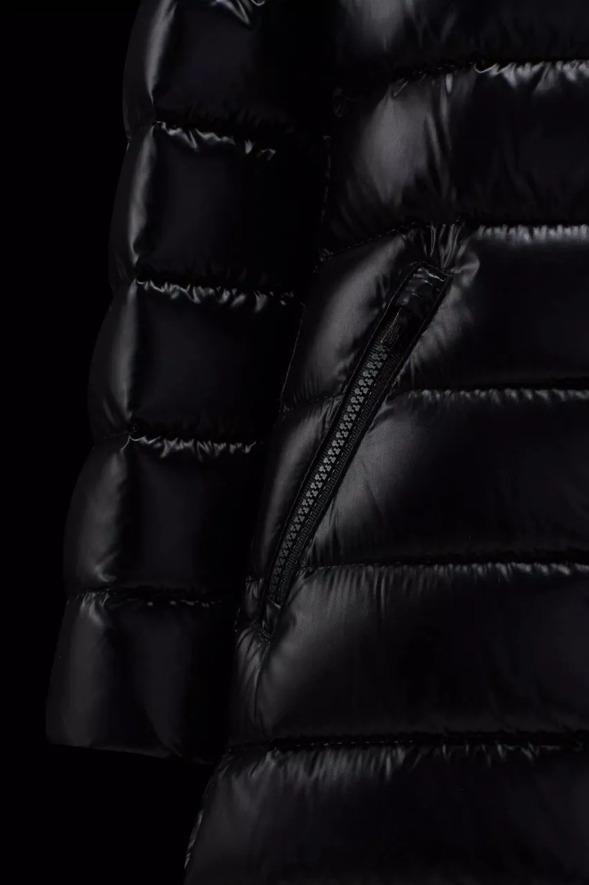 Moncler Moka Long Coat Black 24FW