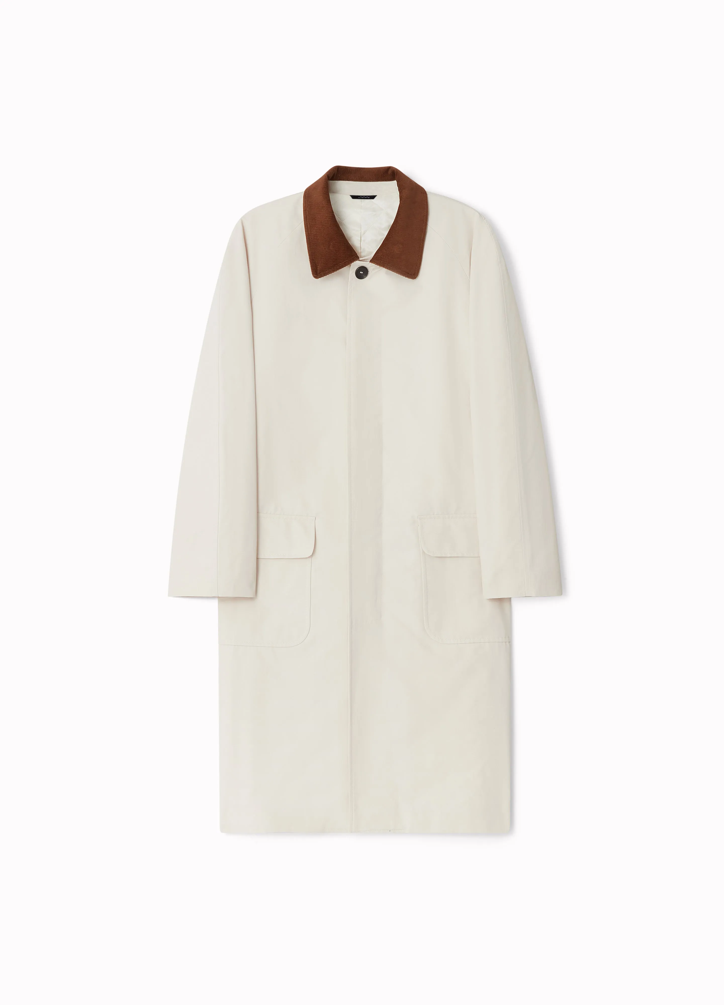 Nelson Raglan Coat - Cream