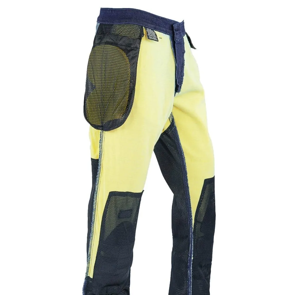 NEO MEN MOTORCYCLE JEANS  – BLUE