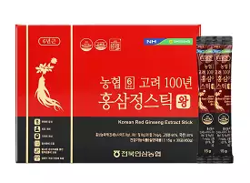 NH 6 Korea 100 Year Red Ginseng Extract Stick Wang 450g Health Supplements Immunity Women Climacteric