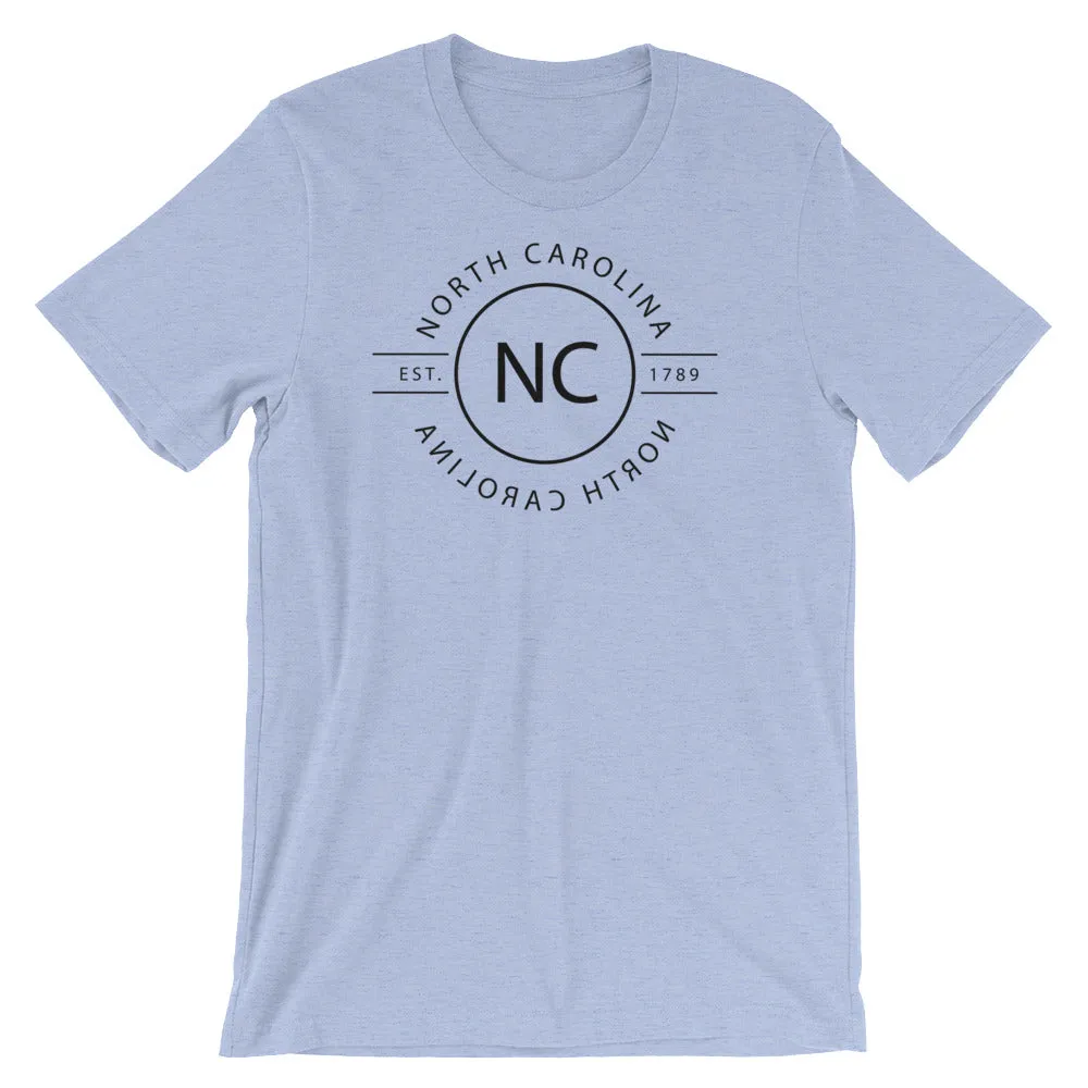 North Carolina - Short-Sleeve Unisex T-Shirt - Reflections