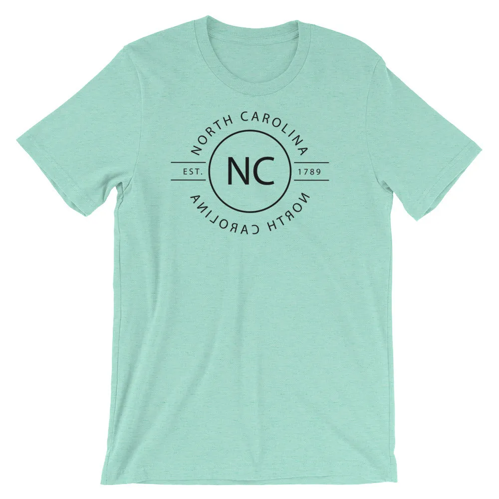 North Carolina - Short-Sleeve Unisex T-Shirt - Reflections