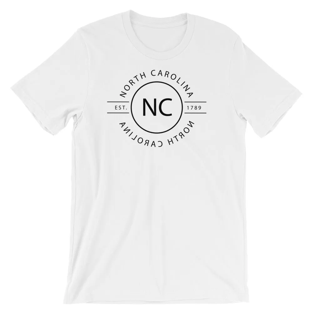 North Carolina - Short-Sleeve Unisex T-Shirt - Reflections