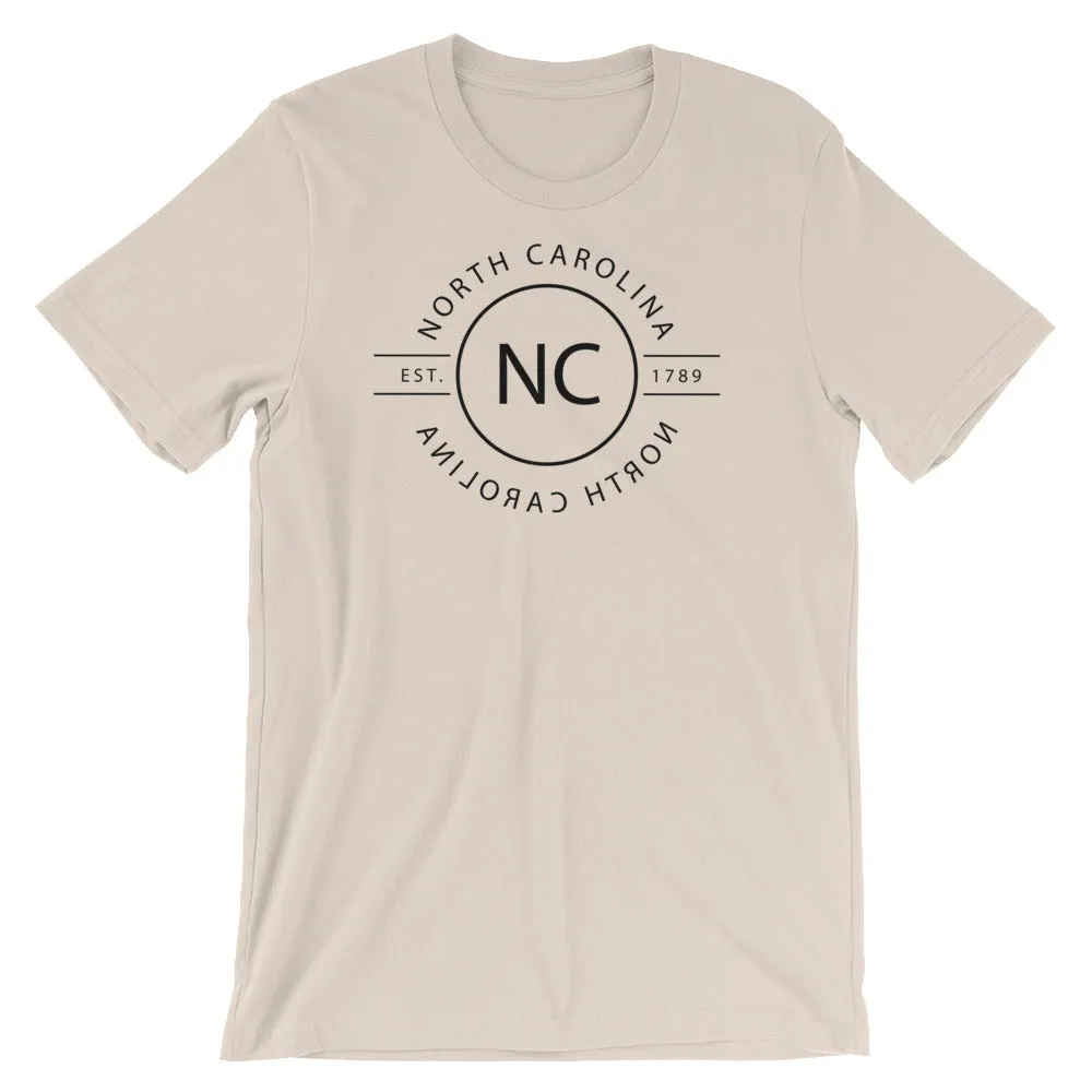 North Carolina - Short-Sleeve Unisex T-Shirt - Reflections