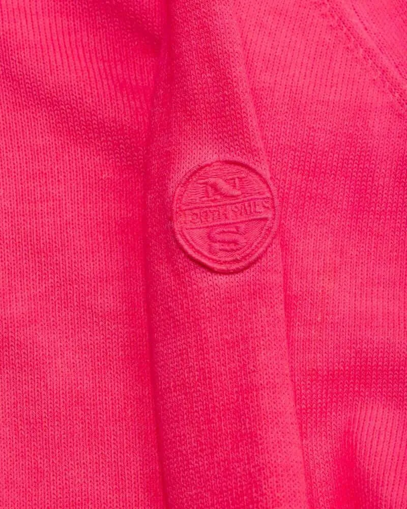 North Sails Pure Cotton Jumper Pink Fluo