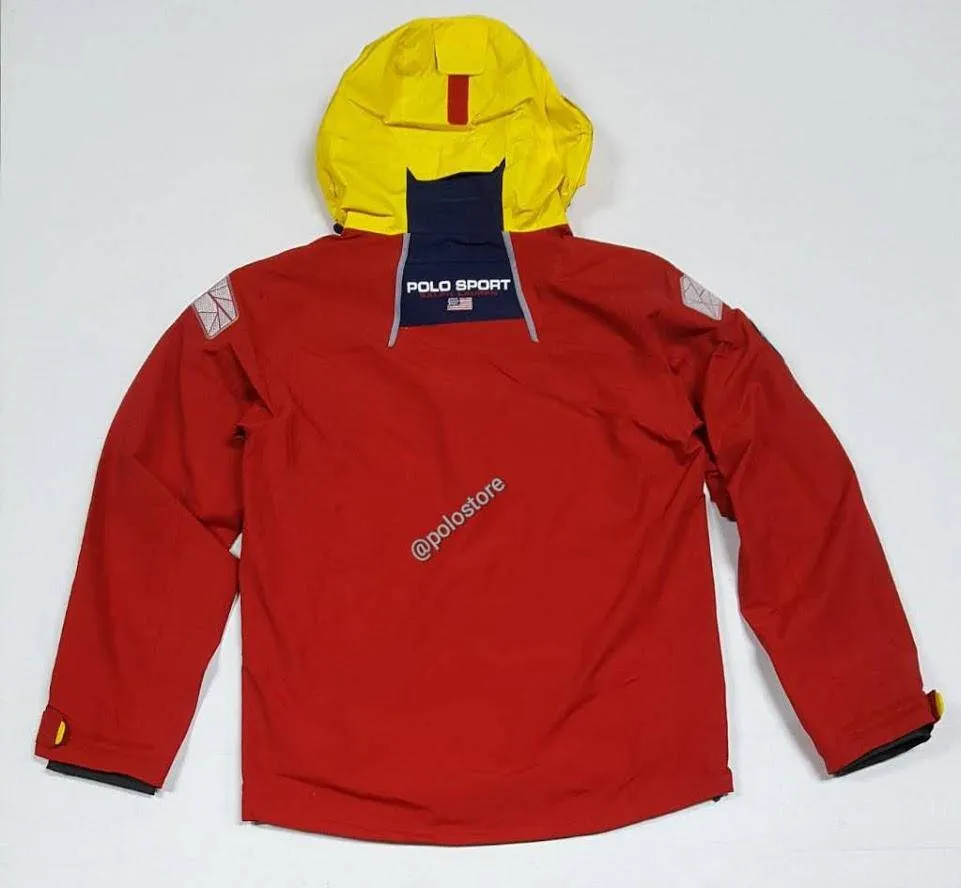 Nwt Polo Sport Red P12 Sailing Jacket