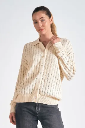 Open Knit Sweater