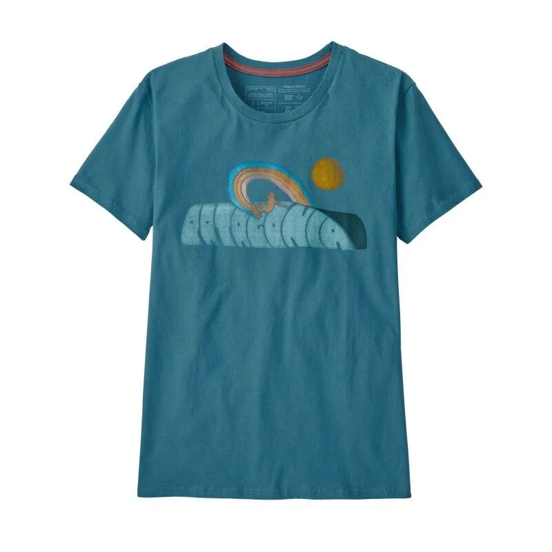 Patagonia  Rainbow Rail Organic Crew - T-shirt - Donna