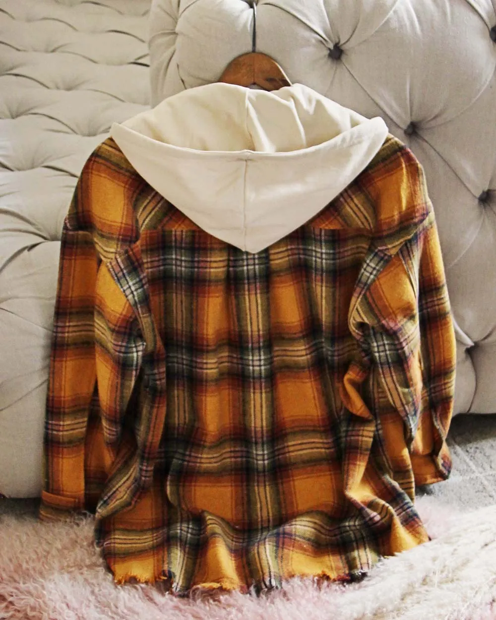 Plaid Harvest Shirt Jacket