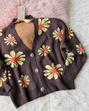 Retro Daisy Sweater