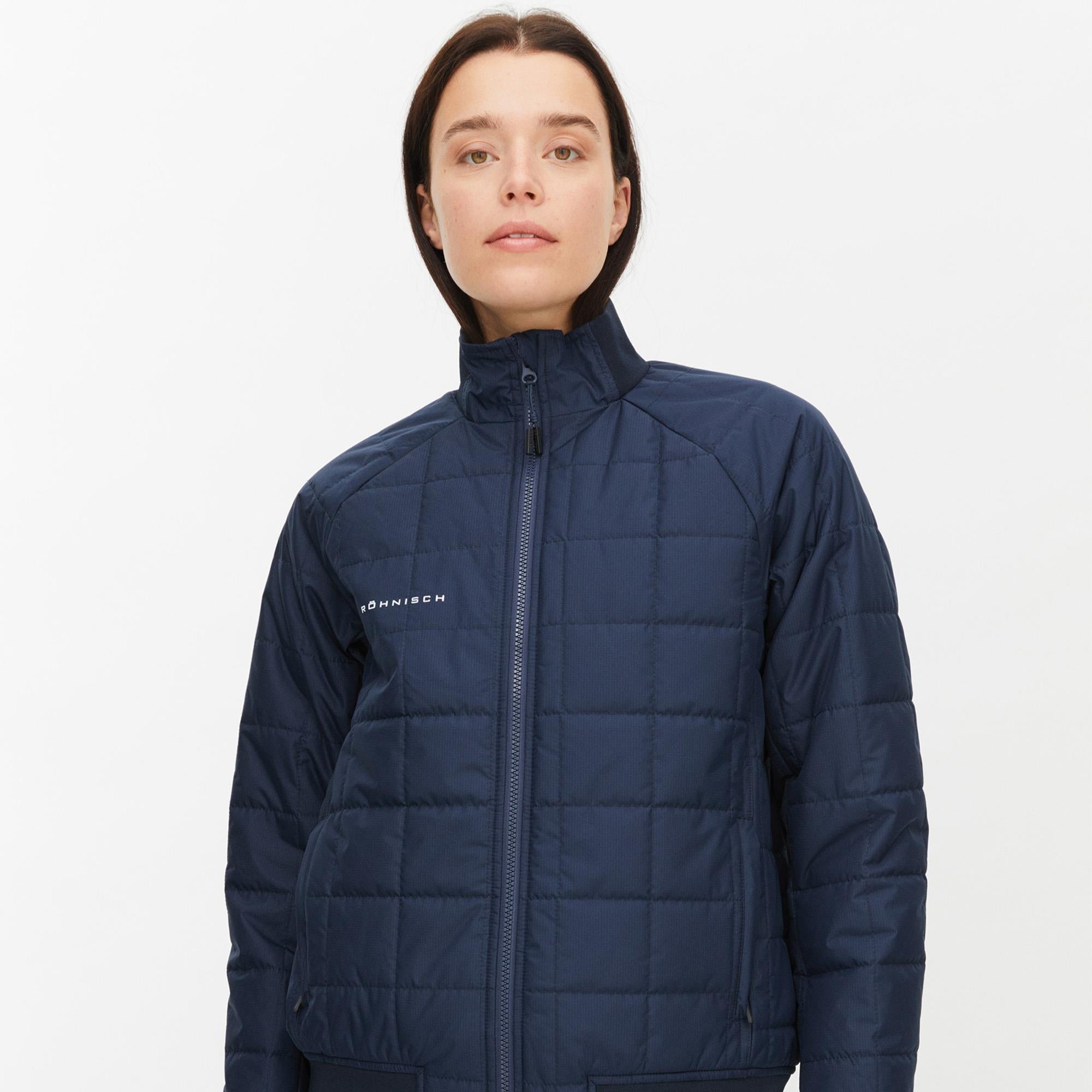 Rohnisch Frosty Quilt Ladies Jacket Navy