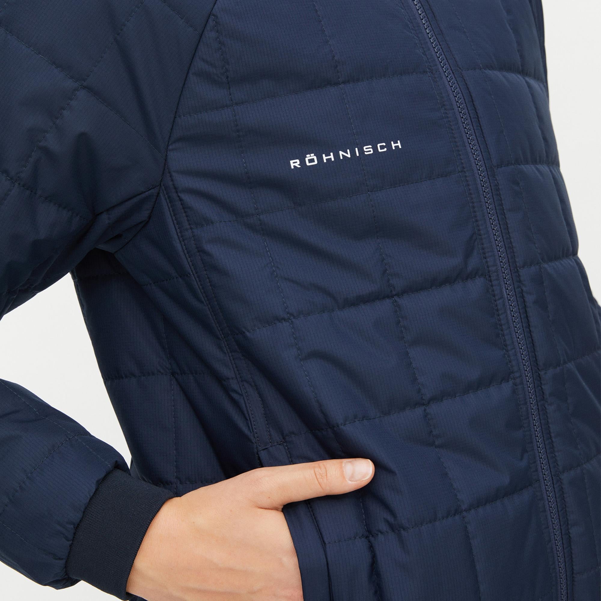 Rohnisch Frosty Quilt Ladies Jacket Navy