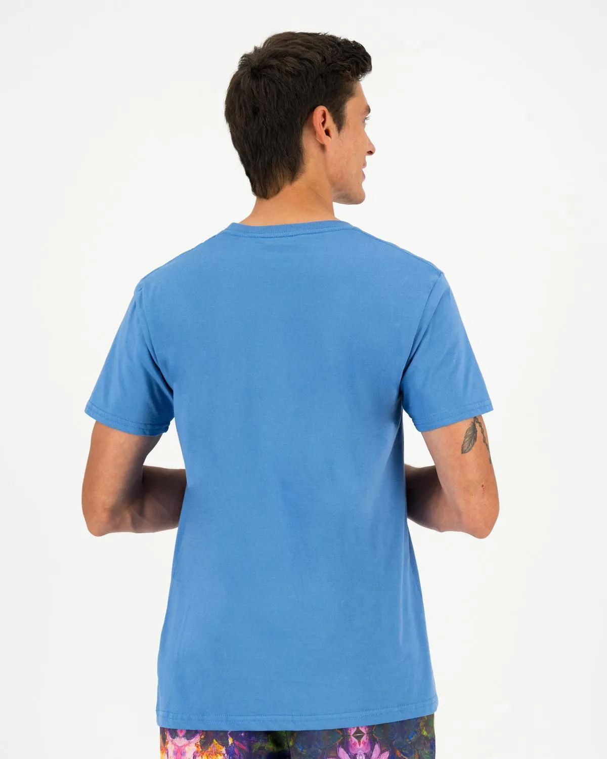 Salomon Sml8557 Mens Core Logo Ss Tee Quiet Harbour