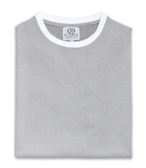 SCARCI AMALFI CREW NECK T SHIRT