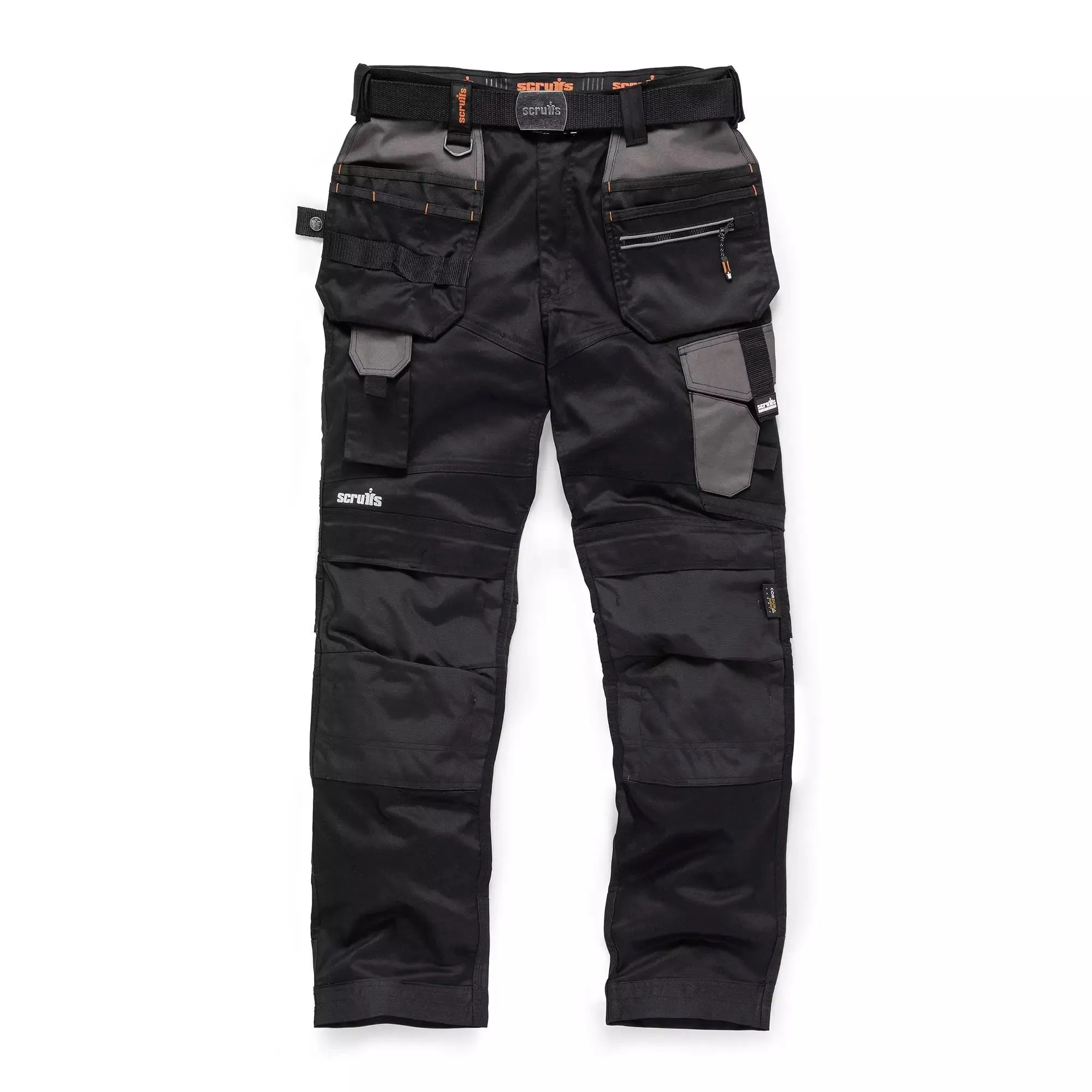 Scruffs Pro Flex Holster Work Trousers Black