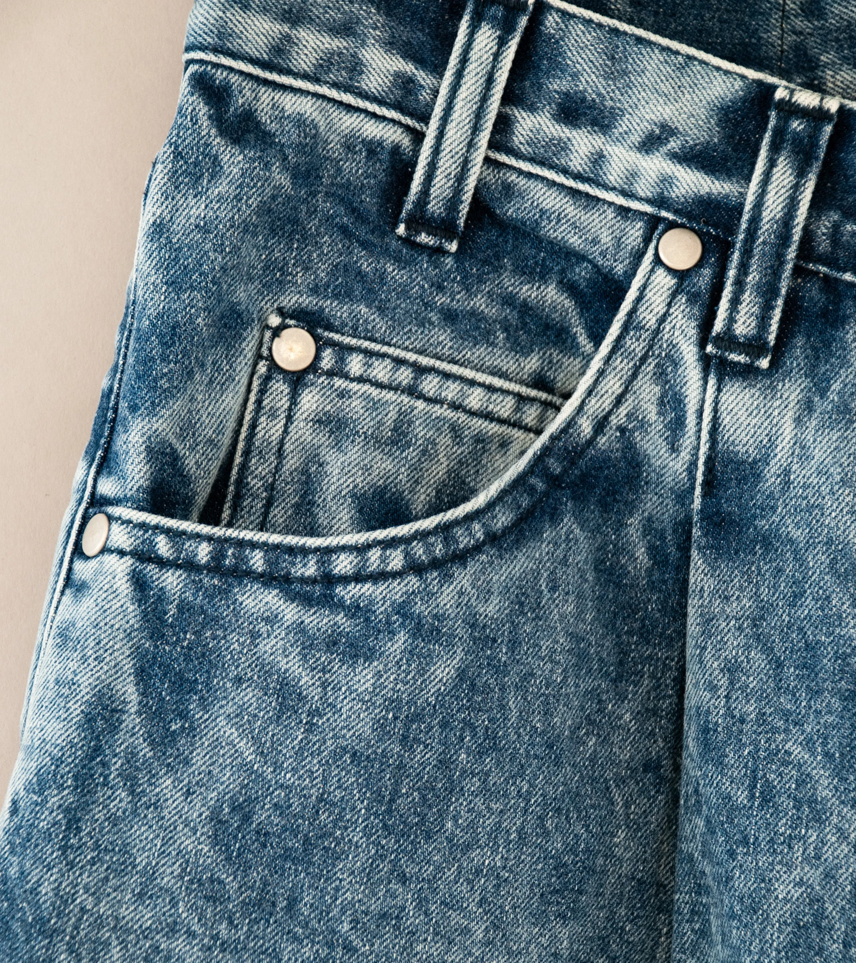 Stein 'Chemical Bleached Denim Jeans' (Indigo)