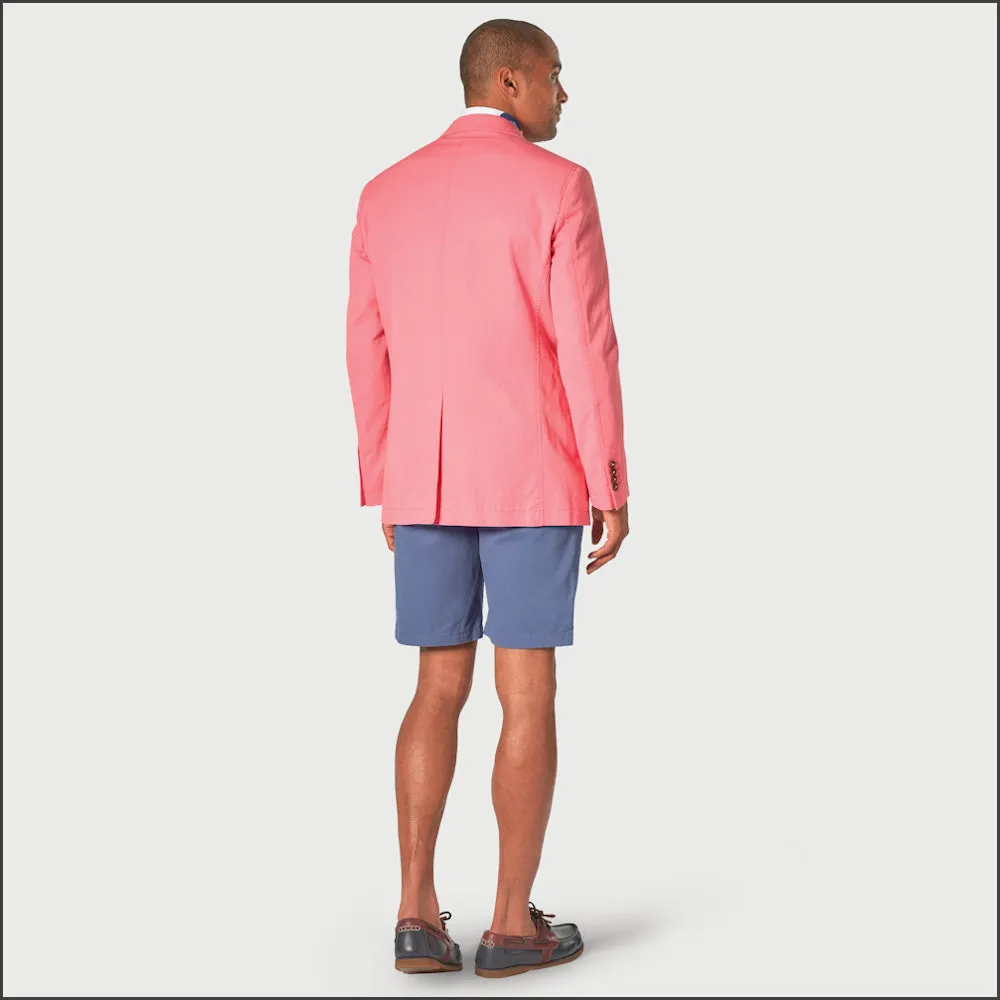 Tatton Pink Cotton Cruise Jacket from Brook Taverner-