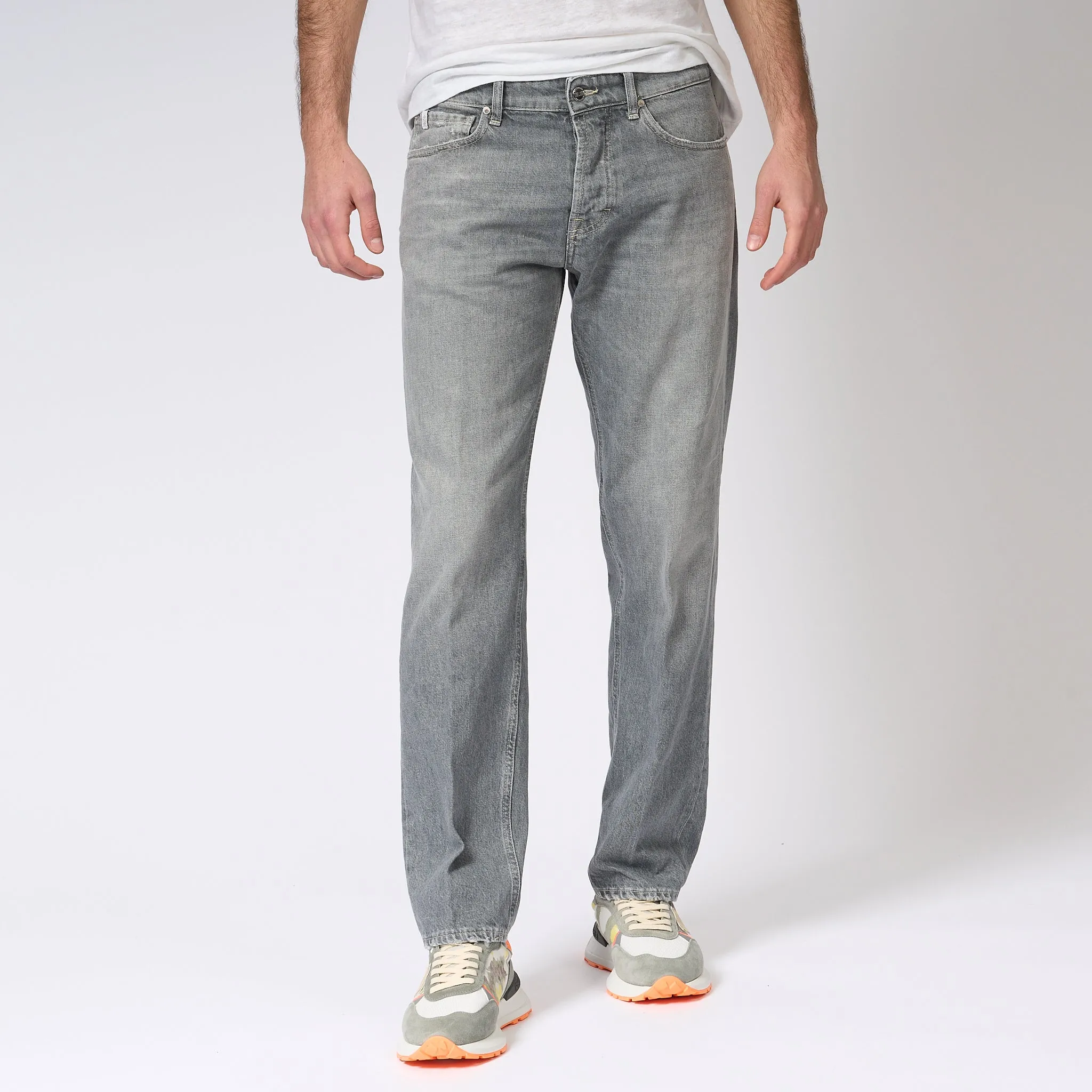 The Nim Jeans Reed Grigio Uomo