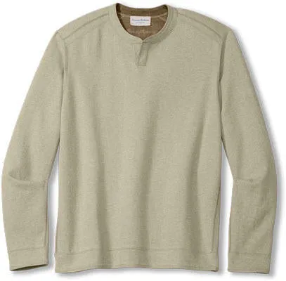 Tommy Bahama Flipfield Abaco Pullover Auberage Heather