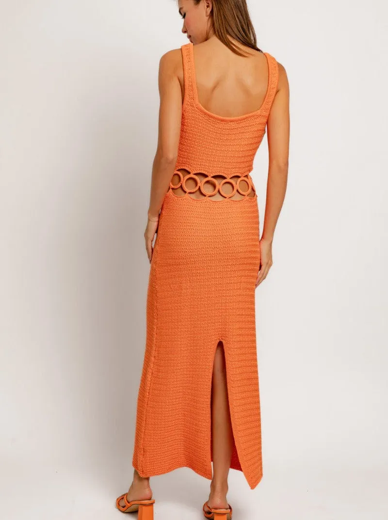 TROPICANA MAXI DRESS IN ORANGE