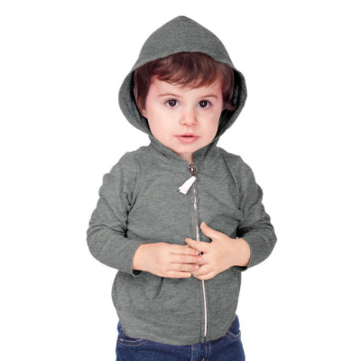 Unisex Infant Jersey L/S Zip Up Hoodie