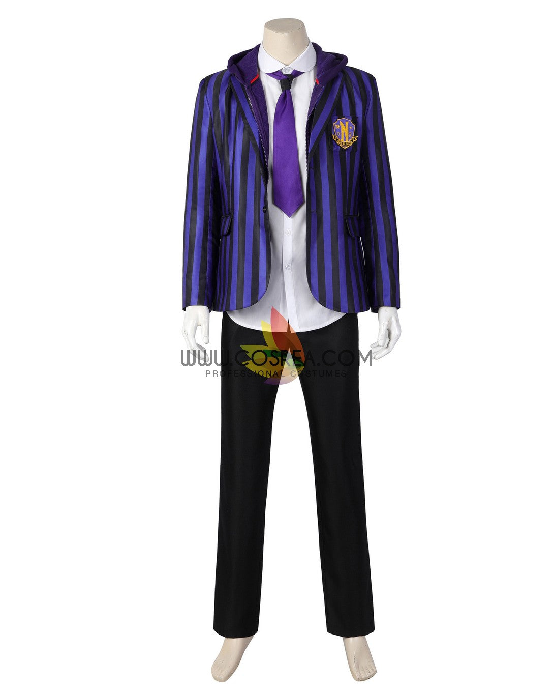 Wednesday Nevermore Academy Xavier Thorpe Uniform Cosplay Costume