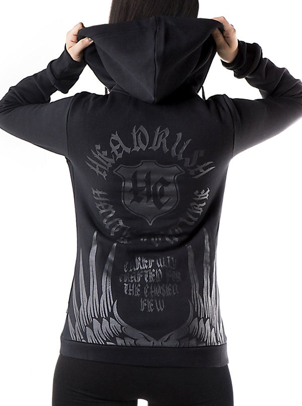 Women's Take A Bow Zip Up Hoodie