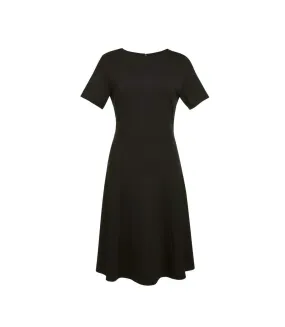 Womens/ladies belinda jersey dress black Brook Taverner