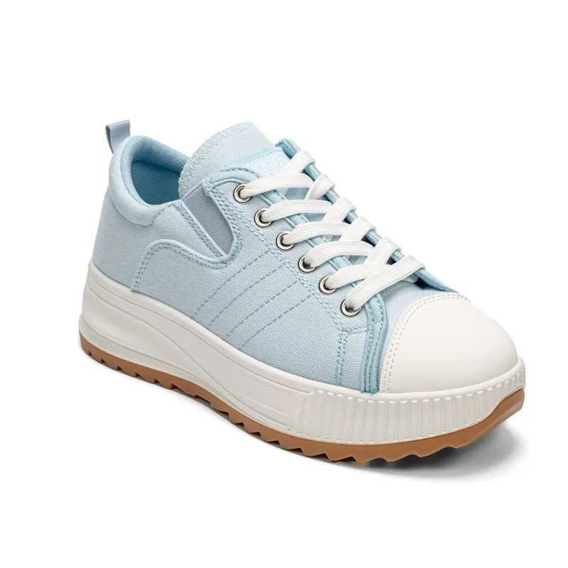 Zapatillas Urbanas North Star Palermo Celeste Mujer