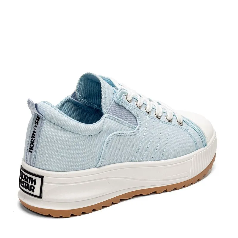 Zapatillas Urbanas North Star Palermo Celeste Mujer